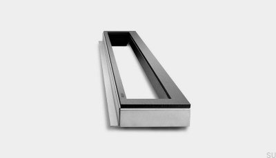 Highline 695 25 Drain Frame Black Steel PVD