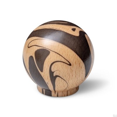 Furniture knob Ren Americano Solo 35 Wooden Beech