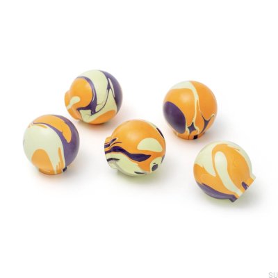 Furniture knob Ren Flying Spot 35 Wooden Beech