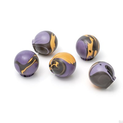 Furniture knob Ren Pumpkin's Night 35 Wooden Beech