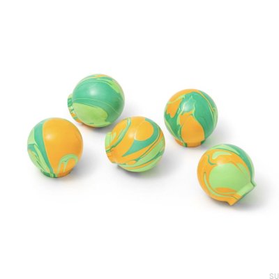 Furniture knob Ren Orange Bush 35 Wooden Beech