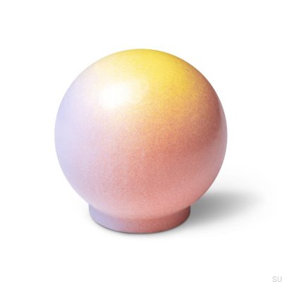 Furniture knob Ren Gradient Peachy Trio 35 Wooden Beech