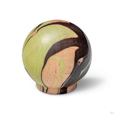 Furniture knob Ren Espresso Reseda 35 Wooden Beech