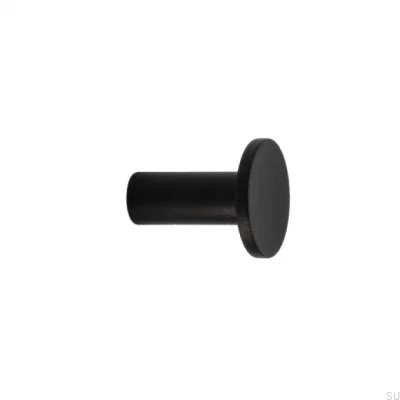 Sture 18 Brass Black Wall Hanger