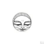 E_27-WH-D--Gałka-meblowa-Faces-Black&White-40-Drewniana-Dębowa-Emaliowana-Biała-(wzór D)-Dot-Manufacture-Skandynawskie-Uchwyty_1