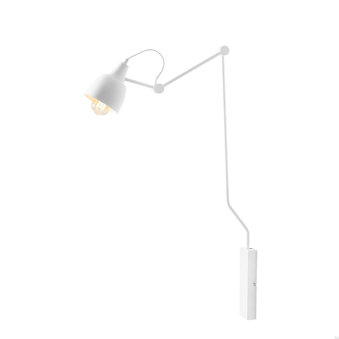 814C--Kinkiet-Aida-Short-Metalowy-Biały-Artera-Skandynawskie-Uchwyty_1