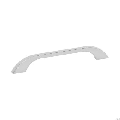 Lya 160 furniture handle. Polished chrome