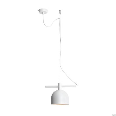 Beryl Metal White Hanging Lamp