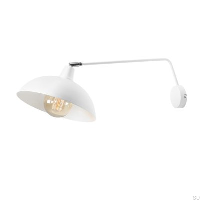 Espace Metal Wall Lamp White