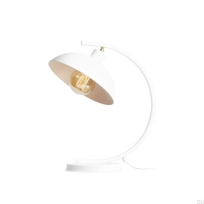 Espace Desk Lamp Metal White
