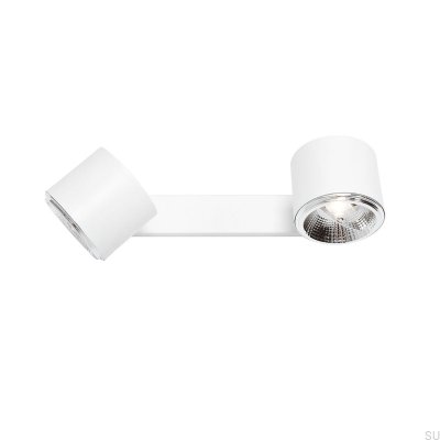 Bot 2 Ceiling Light Metal White