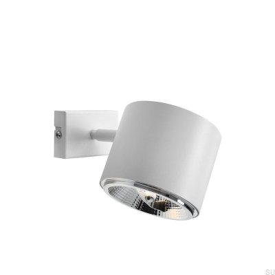 Wall lamp Bot Metal White