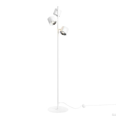 Bot Floor Lamp Metal White