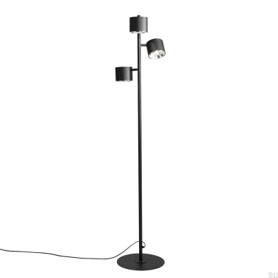 Bot Floor Lamp Metal Black