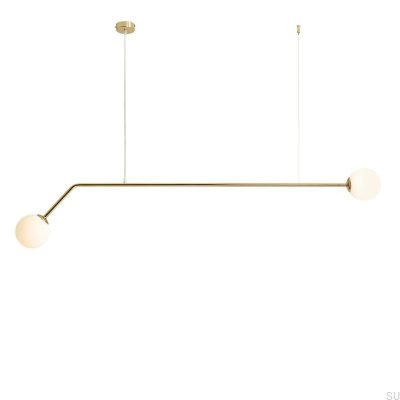 Pure Metal Gold Hanging Lamp
