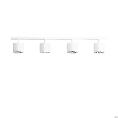 Bot 4 Ceiling Light Metal White