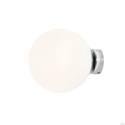 Ball M Wall Lamp Metal Silver Chrome