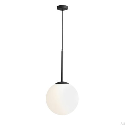 Bosso Medium 30 Metal Black Hanging Lamp