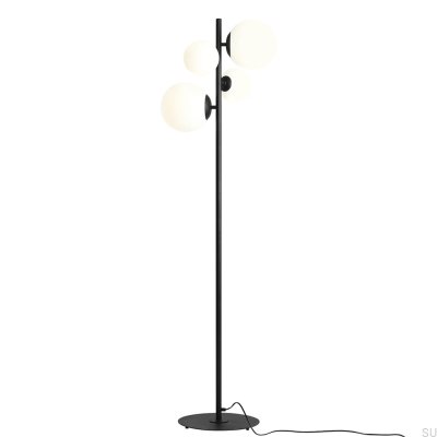 Bloom Floor Lamp Metal Black