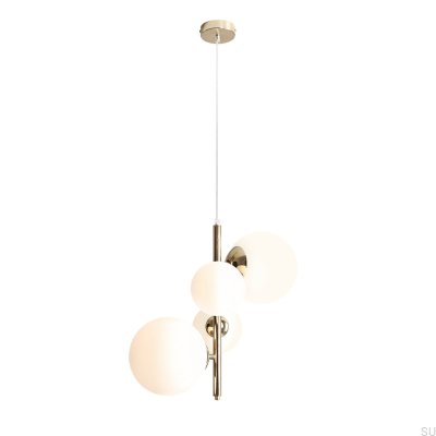 Bloom 4 Metal Gold Hanging Lamp