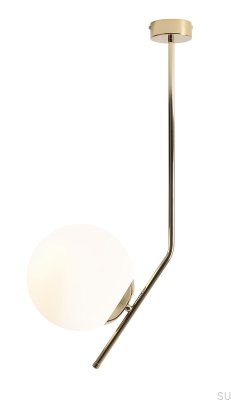 Gallia Metal Gold Ceiling Light