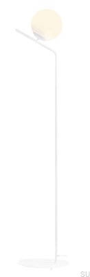 Gallia Floor Lamp Metal White