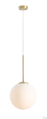 Bosso Medium 30 Brass Hanging Lamp