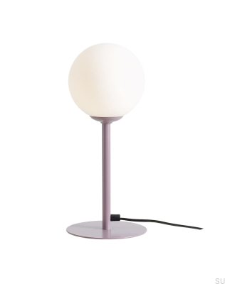 Pinne Metal Purple Desk Lamp