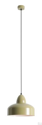 Como Metal Pistachio Hanging Lamp