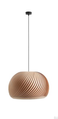 Hanging lamp Nature Dark XL Wooden Beech
