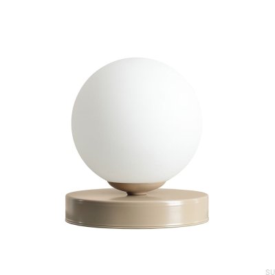 Ball S Desk Lamp Metal Beige