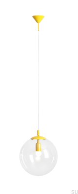 Globe Metal Mustard Pendant Lamp