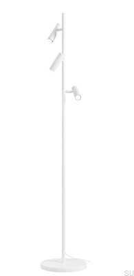 Trevo Floor Lamp Metal White