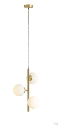 Fin 3 S Brass Hanging Lamp