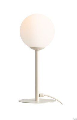 Pinne Metal Cream Desk Lamp