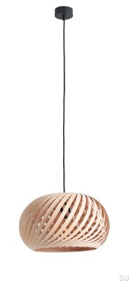 Nature Cross S Wooden Beech Hanging Lamp