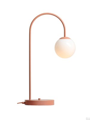 Una Metal Coral Desk Lamp