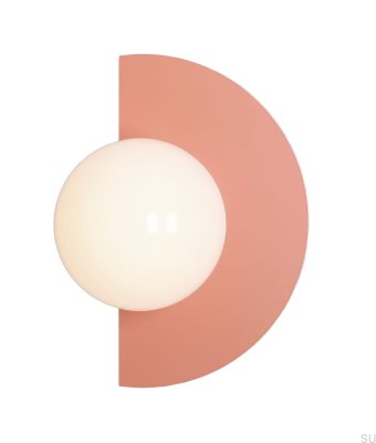 Loop Metal Coral Wall Lamp