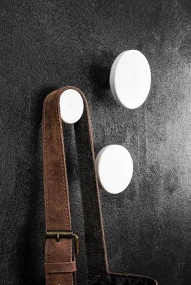 Furniture Knob 1005 Small White