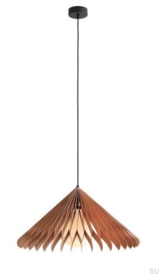 Hanging lamp Nature Sun L Wooden Beech