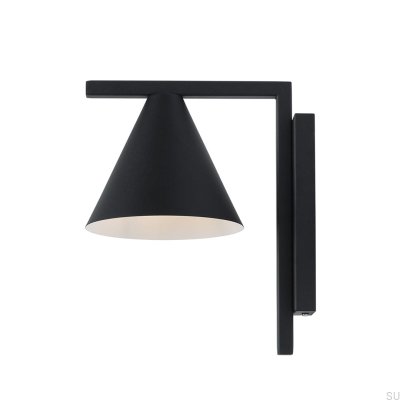 Form Metal Wall Lamp Black