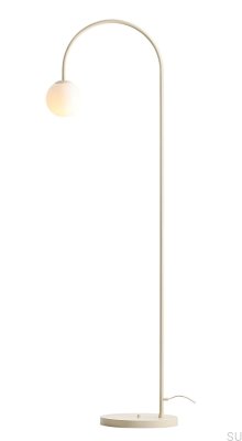 Una Floor Lamp Metal Cream