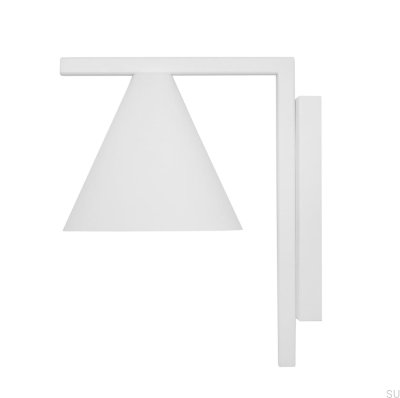 Form Metal Wall Lamp White