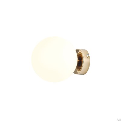 Ball S Wall Lamp Metal Gold