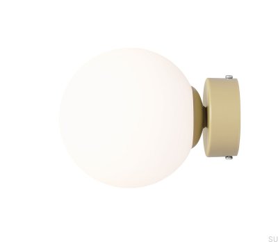 Ball S Metal Pistachio Wall Lamp