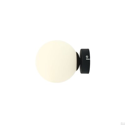 Ball S Wall Lamp Metal Black