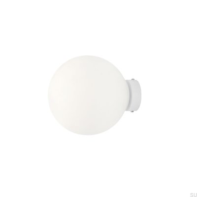 Ball M Wall Lamp Metal White