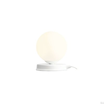Ball S Desk Lamp Metal White