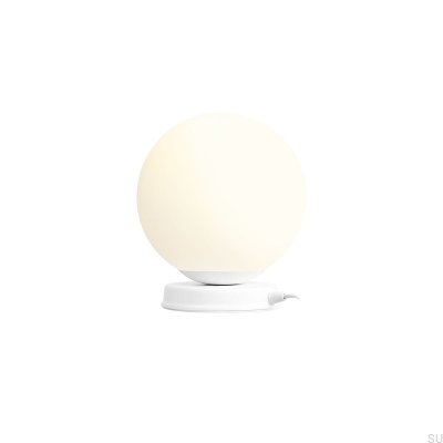 Ball M Desk Lamp Metal White