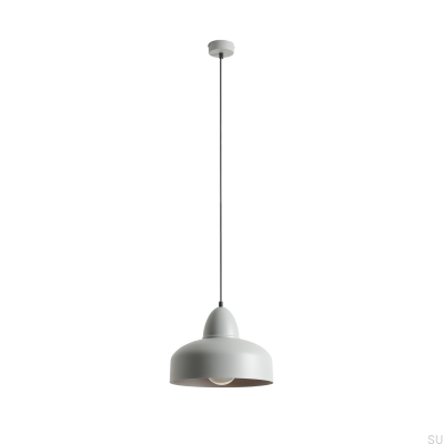 Como Metal Gray Hanging Lamp